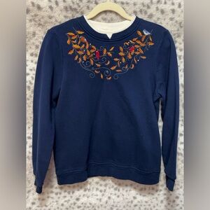 BRECKENRIDGE EMBROIDERED CREWNECK SWEATER